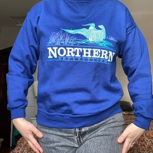 Size S Womens Northern Reflections Vintage Sweatshirt. Cotton Blend, Perf cond.